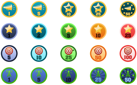 Gamification Badges