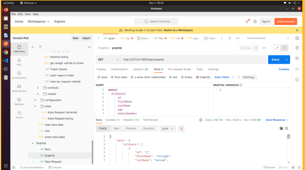 graphql with django 